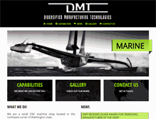 Tablet Screenshot of diversifiedmanufacturing.com